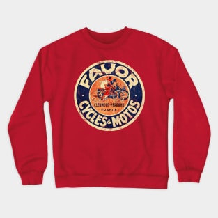 Favor Cycles and Motos Crewneck Sweatshirt